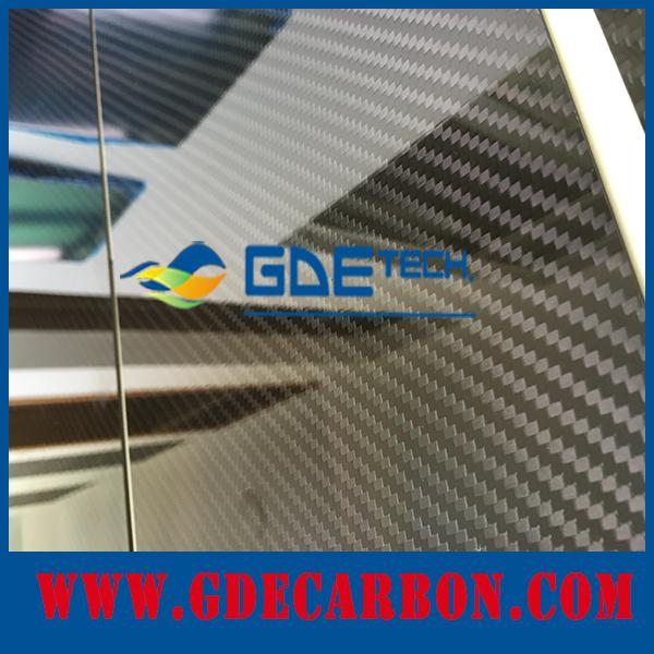 GDE carbon custom carbon fiber sheet/board for car using