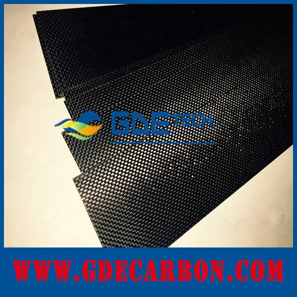 GDE carbon custom carbon fiber sheet/board for car using