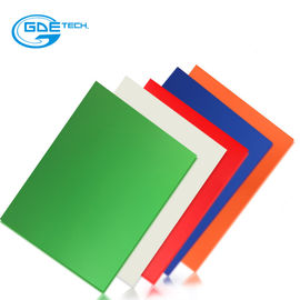 Custom G10/FR4 Glassfiber Sheet Green/Black/Yellow/Red/Blue/Orange Color