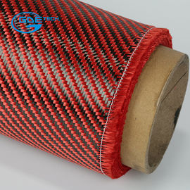 Blue Red Black Carbon Fiber Cloth Fabric