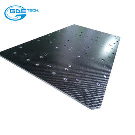 cnc matte plain carbon fiber universal plate, carbon fiber cnc cutting service