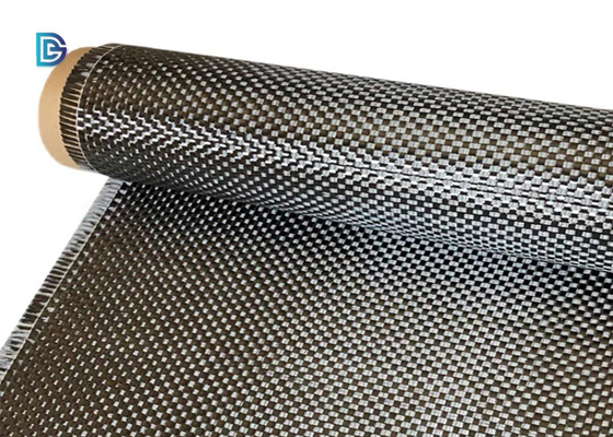 Dry Woven Fabric 200GSM 3K Plain Weave Carbon Fiber Fabric Roll 50″/127cm